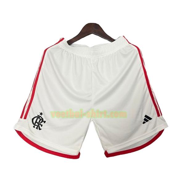 flamengo thuis pantalones corto 2024 2025 wit mannen