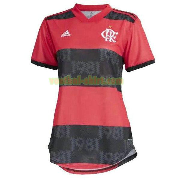 flamengo thuis shirt 2021 2022 rood dames