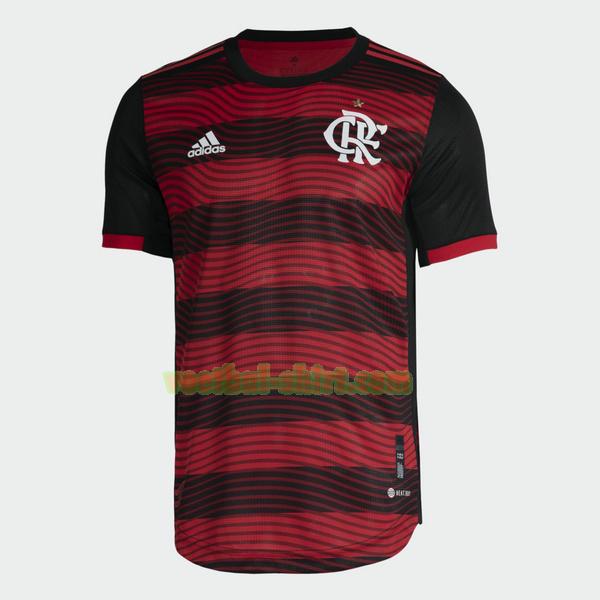 flamengo thuis shirt 2022 2023 thailand rood zwart mannen