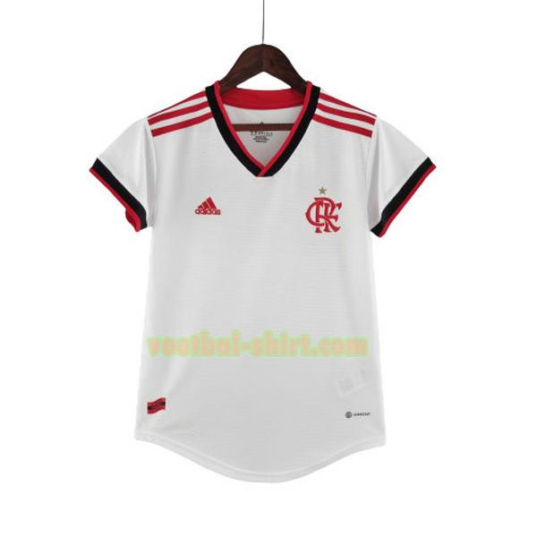 flamengo uit shirt 2022 2023 wit dames