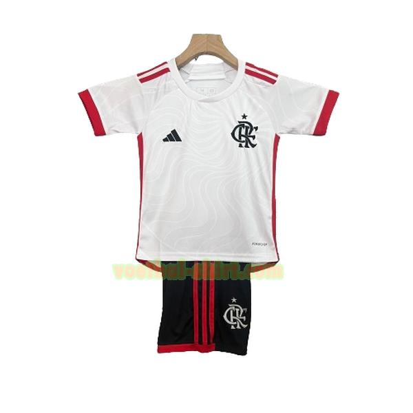 flamengo uit shirt 2024 2025 wit kinderen