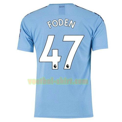 foden 47 manchester city thuis shirt 2019-2020 mannen