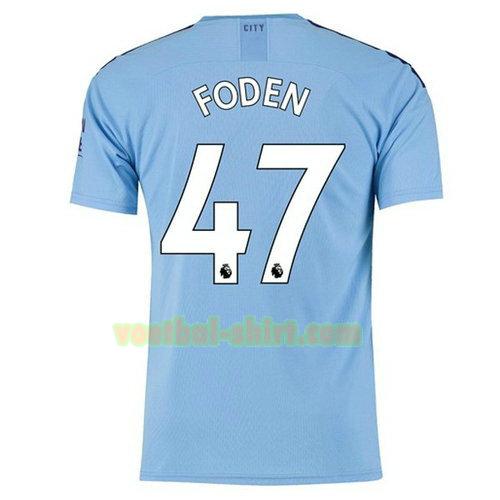 foden 47 manchester city thuis shirt 2019-2020 mannen