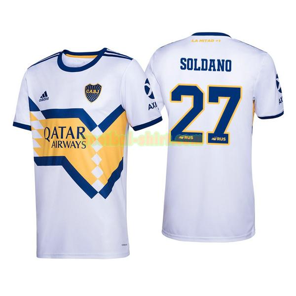 franco soldano 27 boca juniors uit shirt 2020-2021 mannen