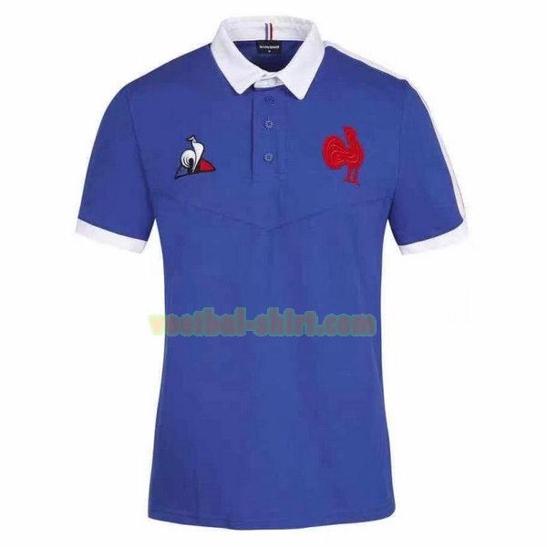 frankrijk polo shirt 2021 blauw mannen