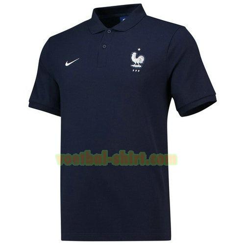 frankrijk poloshirt 2018 blauw mannen