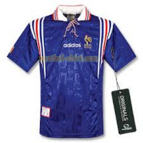 frankrijk thuis shirt 1996 mannen