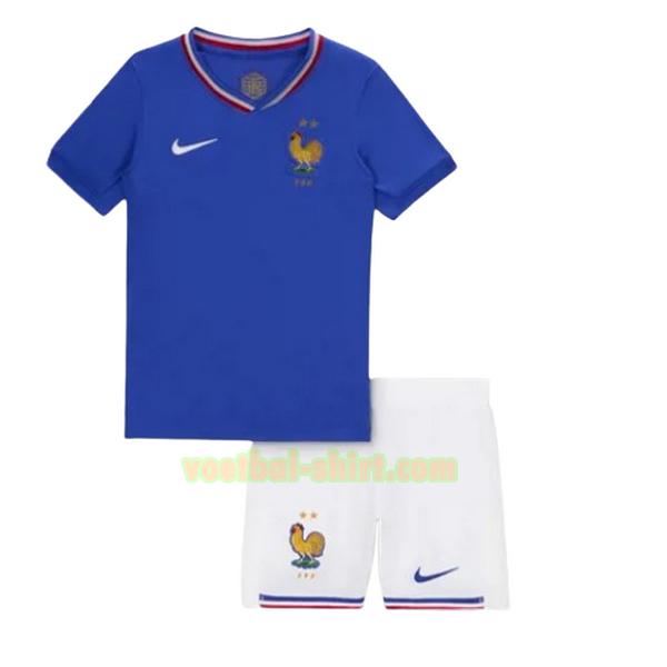 frankrijk thuis shirt 2024 blauw kinderen