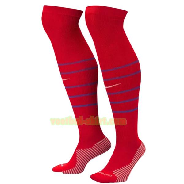 frankrijk thuis sokken 2024 rood mannen