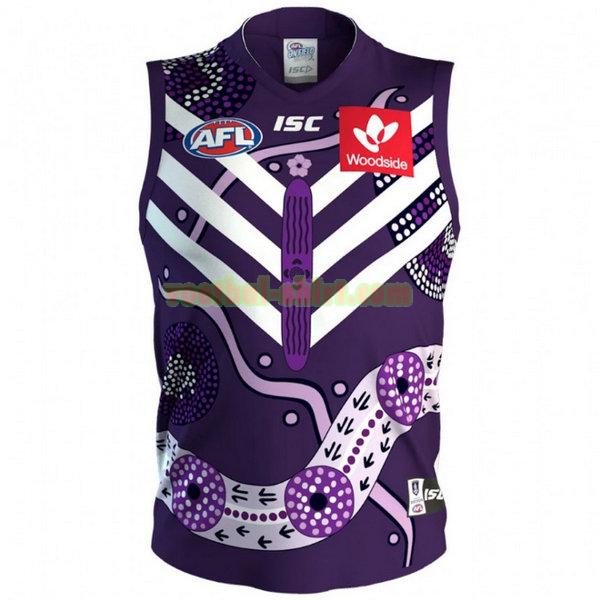 fremantle dockers indigenous guernsey shirt 2020 purper mannen