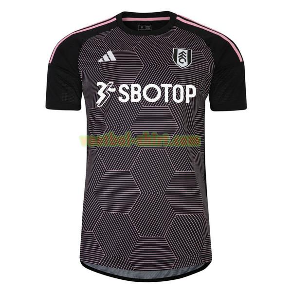 fulham 3e shirt 2023 2024 thailand zwart mannen