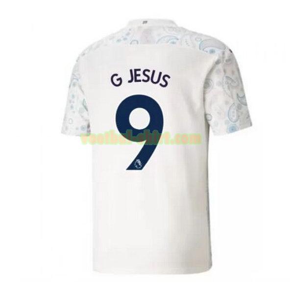 g jesus 9 manchester city 3e shirt 2020-2021 mannen