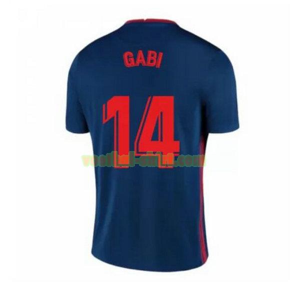 gabi 14 atletico madrid uit shirt 2020-2021 mannen