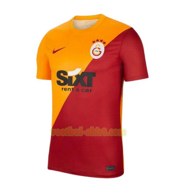 galatasaray thuis shirt 2021 2022 thailand geel rood mannen