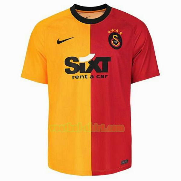 galatasaray thuis shirt 2022 2023 thailand rood geel mannen