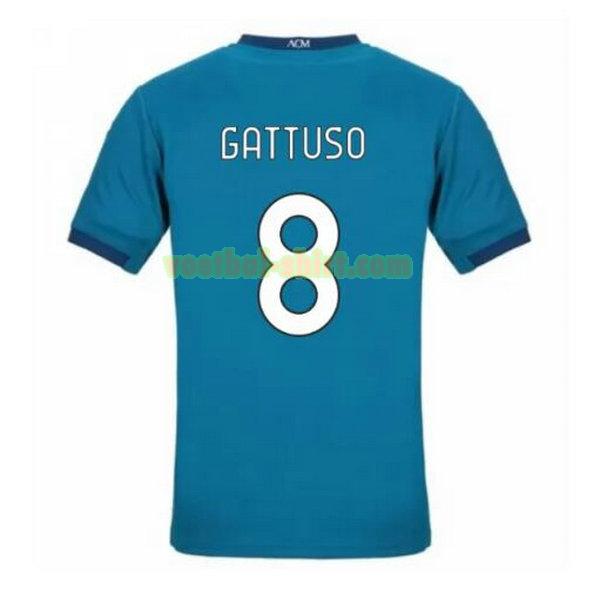 gattuso 8 ac milan 3e shirt 2020-2021 mannen