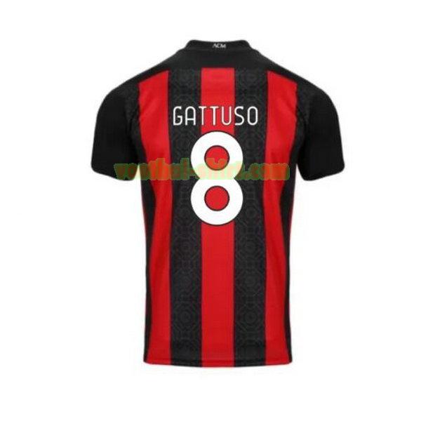 gattuso 8 ac milan thuis shirt 2020-2021 mannen