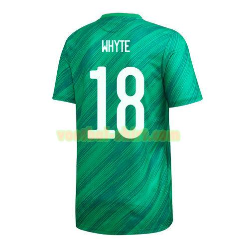 gavin whyte 18 noord ierland thuis shirt 2020 mannen