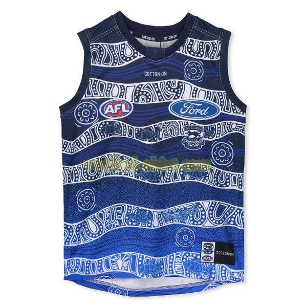 geelong cats indigenous guernsey shirt 2020 wit mannen