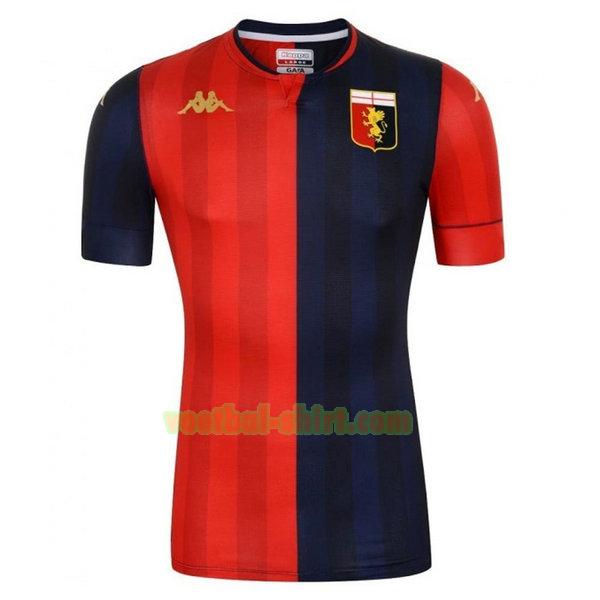 genoa thuis shirt 2020-2021 thailand rood blauw mannen