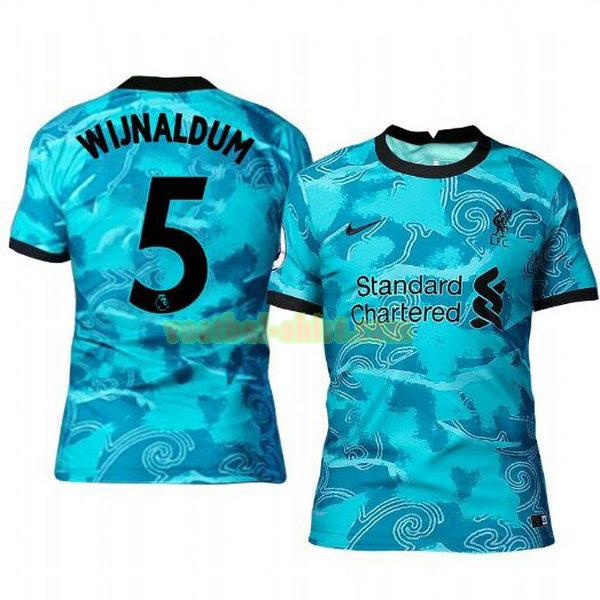 georginio wijnaldum 5 liverpool uit shirt 2020-2021 mannen