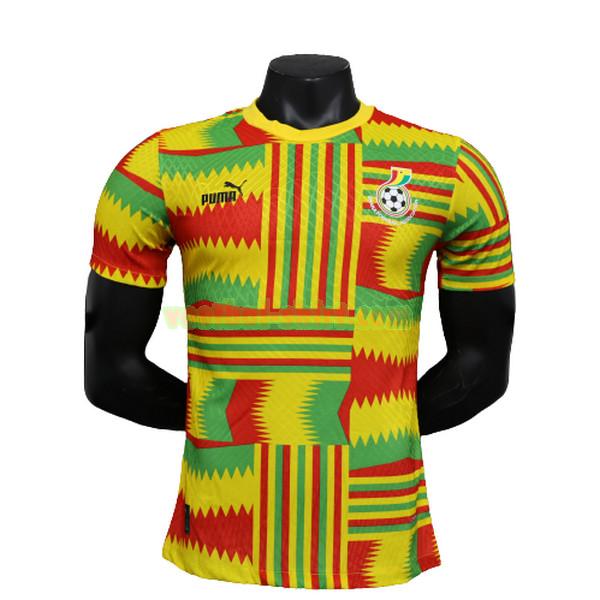 ghana player thuis shirt 2023 geel mannen