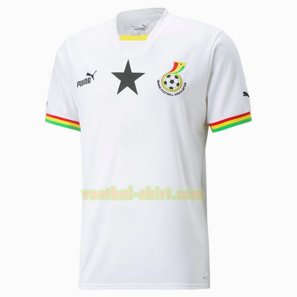 ghana thuis shirt 2022 thailand wit mannen