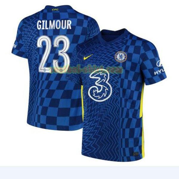 gilmour 23 chelsea thuis shirt 2021 2022 blauw mannen