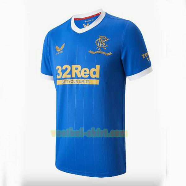 glasgow rangers thuis shirt 2021 2022 thailand blauw mannen