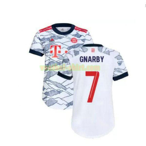 gnarby 7 bayern münchen 3e shirt 2021 2022 grijs mannen