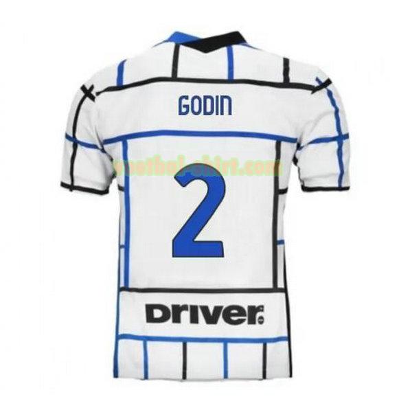 godin 2 inter milan uit shirt 2020-2021 mannen