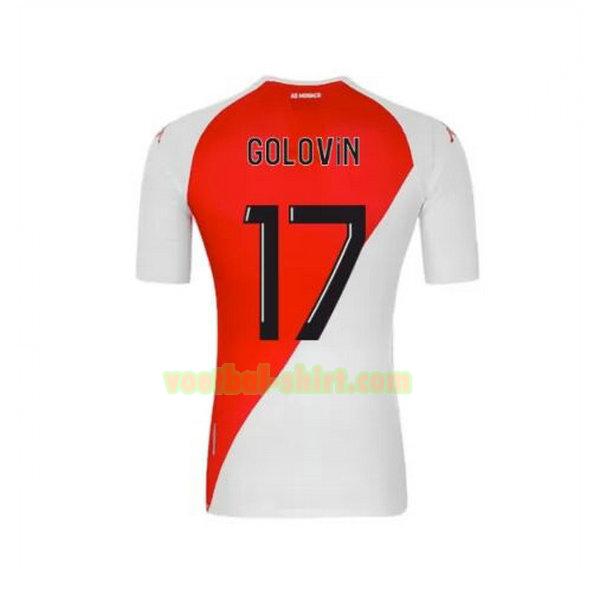 golovin 17 as monaco thuis shirt 2020-2021 mannen