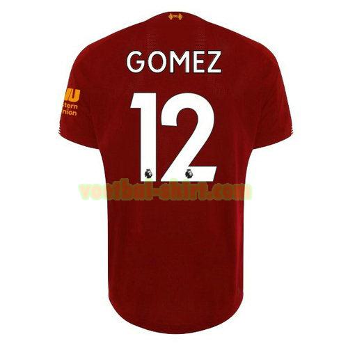 gomez 12 liverpool thuis shirt 2019-2020 mannen