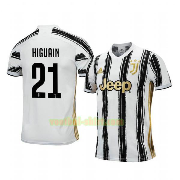 gonzalo higuain 21 juventus thuis shirt 2020-2021 mannen