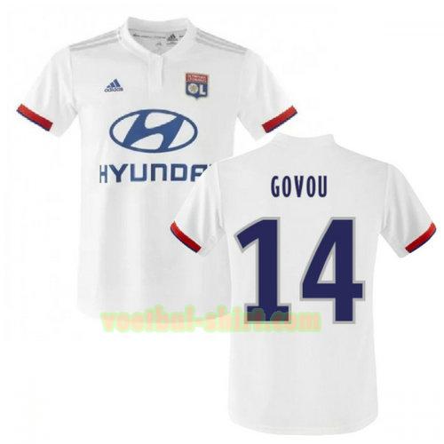 govou 14 olympique lyon thuis shirt 2019-2020 mannen