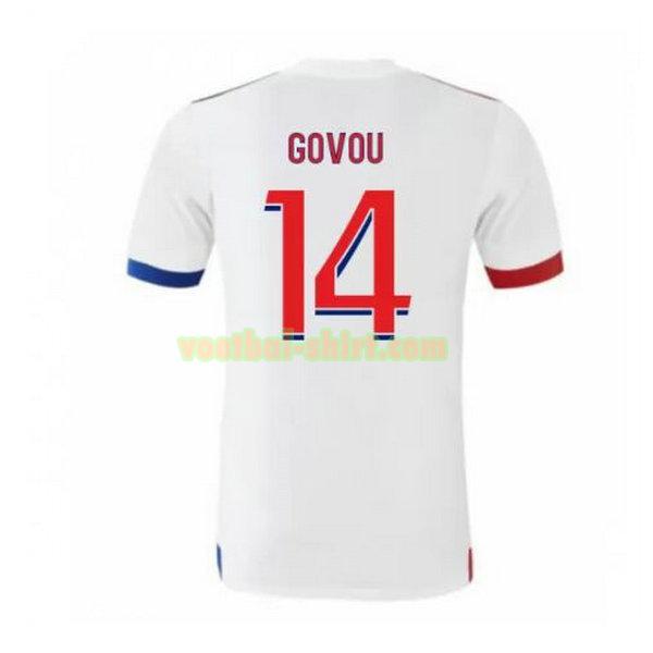 govou 14 olympique lyon thuis shirt 2020-2021 mannen