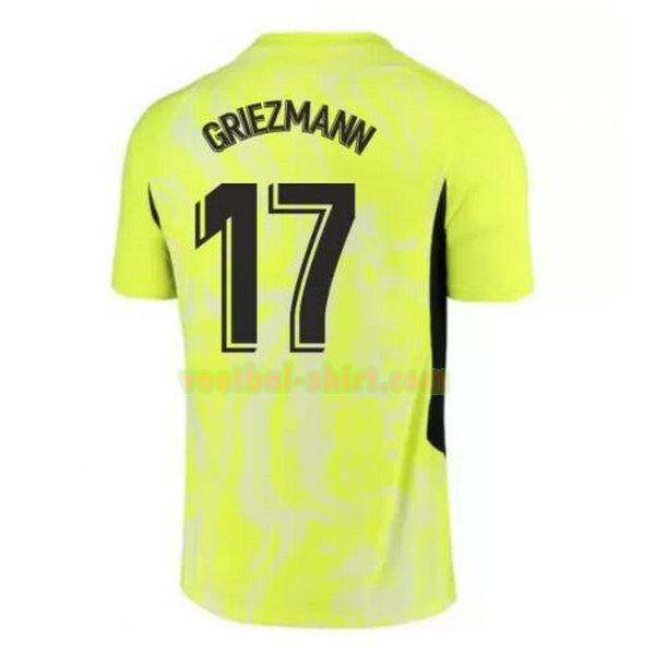 griezmann 17 atletico madrid 3e shirt 2020-2021 groen mannen
