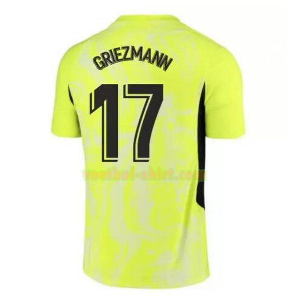 griezmann 17 atletico madrid 3e shirt 2020-2021 groen mannen