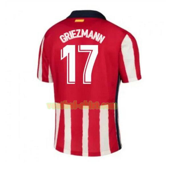 griezmann 17 atletico madrid thuis shirt 2020-2021 mannen