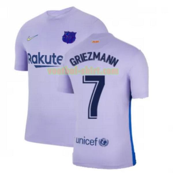 griezmann 7 barcelona uit shirt 2021 2022 geel mannen