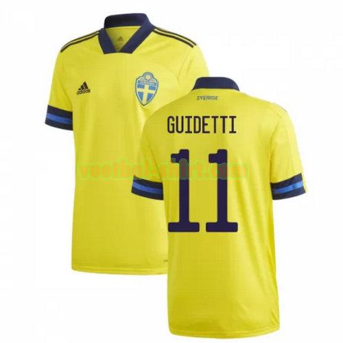 guidetti 11 zweden thuis shirt 2020 mannen