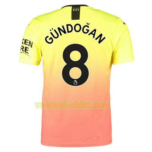 gundogan 8 manchester city 3e shirt 2019-2020 mannen