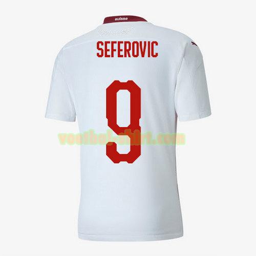 haris seferovic 9 zwitserland uit shirt 2020 mannen