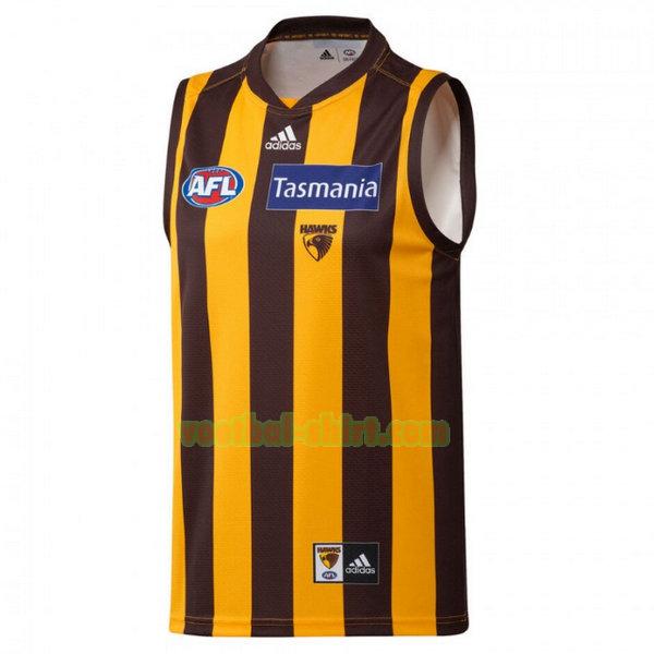 hawthorn hawks thuis shirt 2021 geel mannen