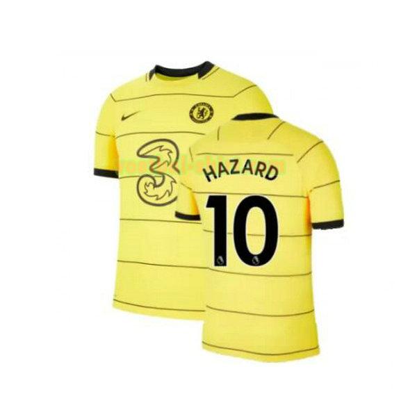 hazard 10 chelsea 3e shirt 2021 2022 geel mannen