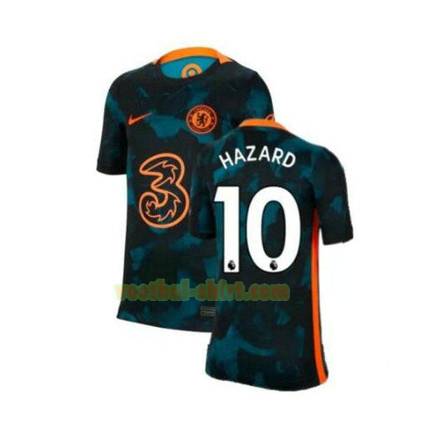 hazard 10 chelsea uit shirt 2021 2022 groen mannen