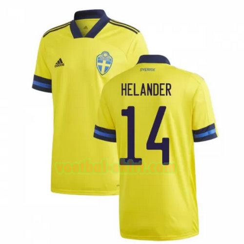 helander 14 zweden thuis shirt 2020 mannen