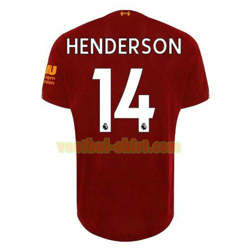 henderson 14 liverpool thuis shirt 2019-2020 mannen