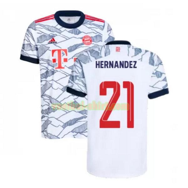 hernandez 21 bayern münchen 3e shirt 2021 2022 zwart mannen