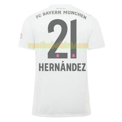 hernández 21 bayern münchen uit shirt 2019-2020 mannen